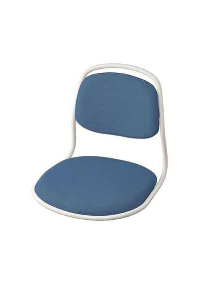 Ikea Örfjäll Çalışma Sandalyesi Oturma Yeri, Beyaz-vissle Koyu Mavi Ikea Örfjäll Çalışma Sandalyesi Oturma Yeri, Beyaz-vissle Koyu Mavi