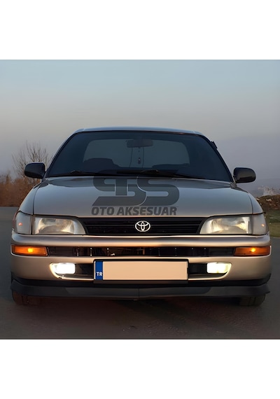 Toyota Corolla Efsane Kasa Ae101 1991-1998 Uyumlu H Lip Esnek Ön Lip 2 Parça Karlık Ön Ek Tampon Altı Dill