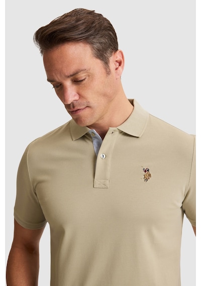 U.s. Polo Assn. Erkek Açık Haki Tişört Basic 50324937-vr183 Acık Hakı