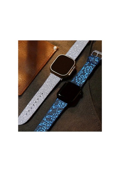 Apple Watch 38mm Creeper Desenli Kordon - Gold