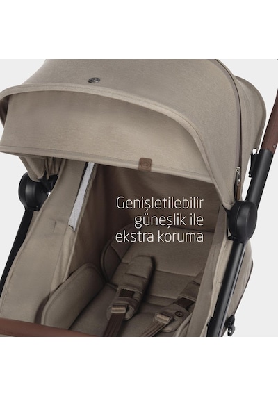 Maxi-Cosi Soho Kompakt Seyahat Sistem Olabilen Otomatik Katlanan Bebek Arabası Twillic Truffle