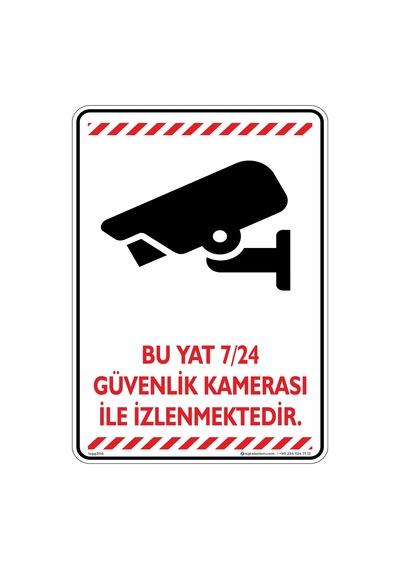 Bu Yat 7/24 Güvenlik Kamerası ile İzlenmektedir./V3