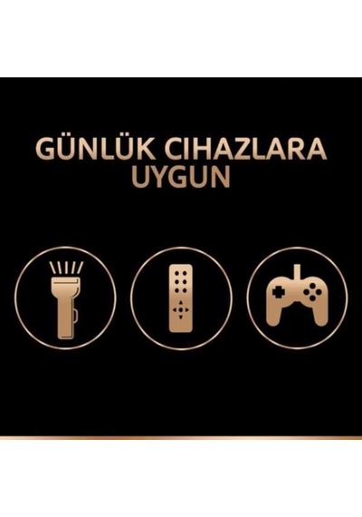 Duracell Alkalin 9 Volt Pil