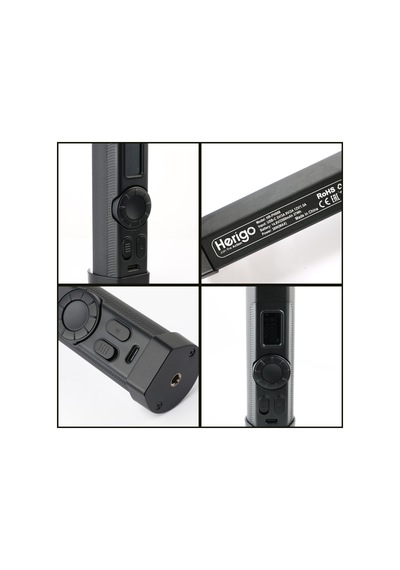 Herigo Hr-ph008 120cm Rgb Led Tube Video Light 2500-9900k Type-c Şarjlı Işık