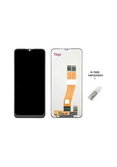 Tkgz - Samsung Galaxy A02s - Sm-a025 İle Uyumlu Lcd Ekran Dokunmatik Servıce Pack Lcd + B-7000