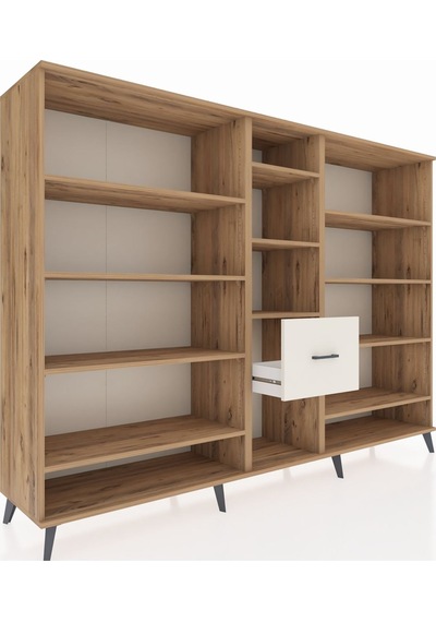 Hyperion Dolap 11 Raflı 3 Çekmeceli 220x44x163 Çam-çam/aytaşı Çam-çam/aytaşı Hyperion Dolap 11 Raflı 3 Çekmeceli 220x44x163 Çam-çam/aytaşı Çam-çam/aytaşı