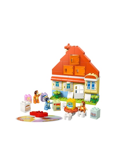 LEGO® DUPLO® Bluey: Bluey Ailesinin Evi ve Hafıza Oyunu 10459 -3 Yaş ve Üzeri Çocuklar için İnteraktif Oyun İçeren Eğitici Yapım Seti (83P)