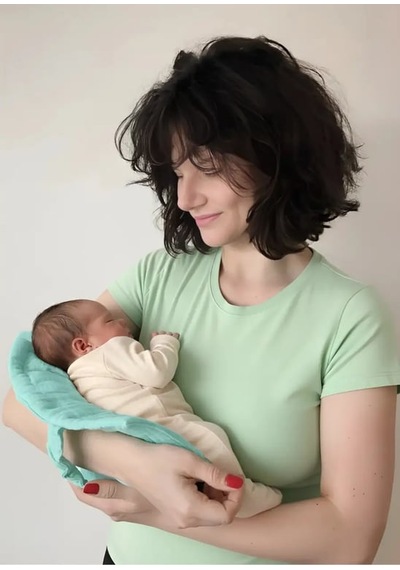 Joyous Mom & Kids Muslin Emzirme Yastığı Mint 4'li Paket