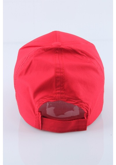 Cappello Düz Unisex Şapka Cplduzr005 Kırmızı