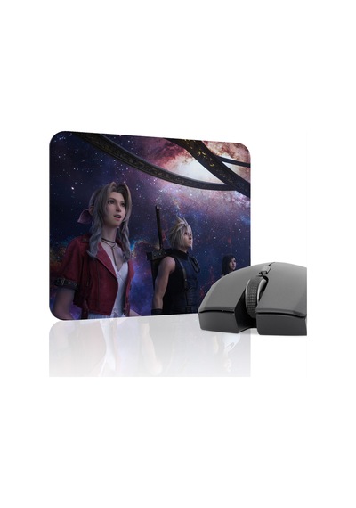 Final Fantasy Kaymaz Dikişli Kauçuk Oyuncu Mousepad V3 - 22x18 Gaming Mouse Pad Fare Altlığı