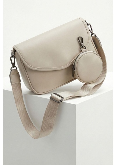 Rovebella Twin Bag Krem Çanta