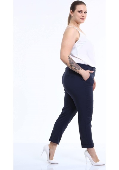 Myline Cep Detaylı Slim Fit Klasik Pantolon (532246886)