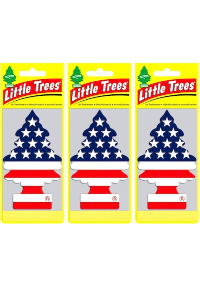 Little Trees Amerikan Bayraklı Vanilla Pride Oto Kokusu 3 Adet