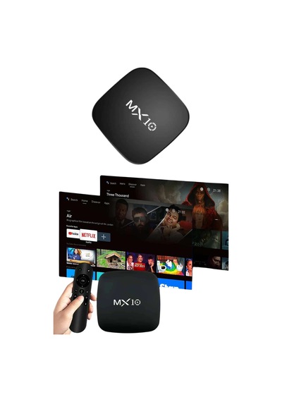 2.4g Wifi Tv Box Medya Oynatıcı Tv Uyumlu Mx Box Kutusu Android Tv Çok Renkli
