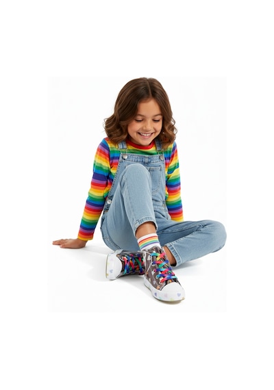 Artı Artı Ayakkabı Mia Kids-2400 Hologram 3d Kız Çocuk Bacıklı &fermuarlı Platin Sneakers Platin Artı Artı Ayakkabı Mia Kids-2400 Hologram 3d Kız Çocuk Bacıklı &fermuarlı Platin Sneakers Platin