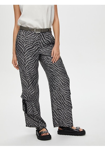 Faik Sönmez Kendinden Jakarlı Kargo Cep Detaylı Wide Leg Fit Viskon Pantolon S25pnt026 Us25pnt02613 Antrasit Faik Sönmez Kendinden Jakarlı Kargo Cep Detaylı Wide Leg Fit Viskon Pantolon S25pnt026 Us25pnt02613 Antrasit