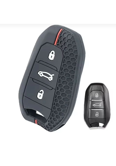 Peugeot 208 308 508 2008 3008 5008 Rifter Silikon Anahtar Kılıf
