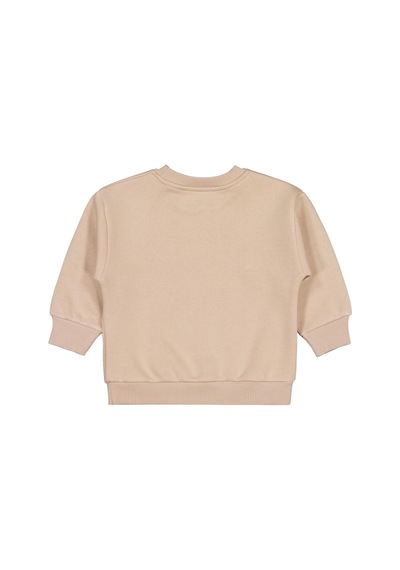 Civil Boys Bear Baskı-nakışlı 2-5 Yaş Sweatshirt - Bej