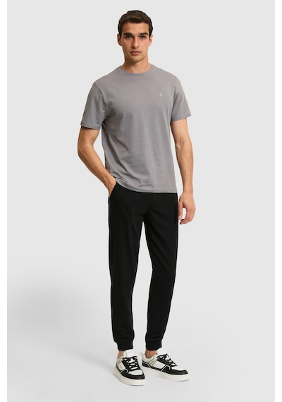 U.s. Polo Assn. Erkek Gri Tişört Basic 50326953-vr024