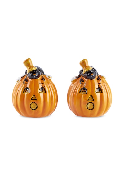 Karaca Halloween Tuzluk Ve Biberlik Turuncu