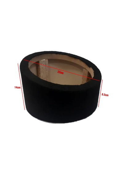 BOŞ KABİN 20CM YÜKSELTME SİYAH MDF (2 ADET)