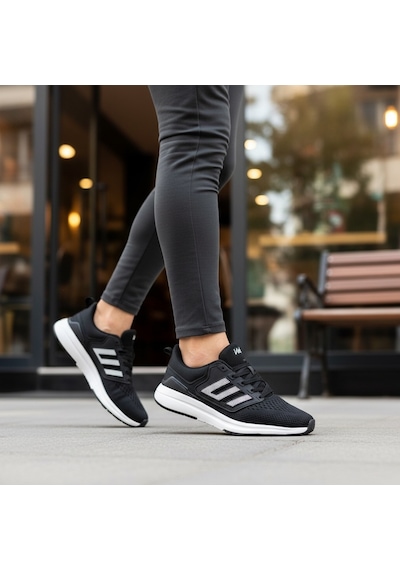 Enoch Erkek Spor Ayakkabı Memory Foam Tabanlı Sneaker Fileli Koşu Ve Yürüyüş Modeli Siyah
