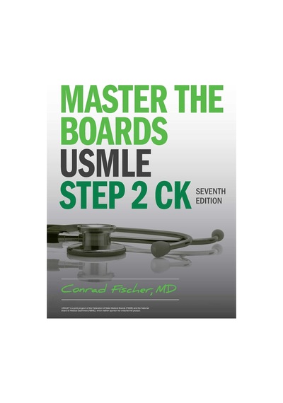 Master The Boards Usmle Step 2 Ck, Seventh Edition