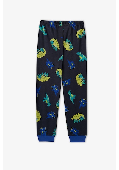 Penti Erkek Çocuk Roarsome Pamuklu Uzun Kollu Pijama Takımı Çok Renkli