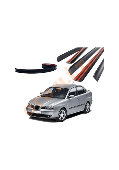 Seat Cordoba Uyumlu Bagaj Üstü Spoiler Mat Siyah