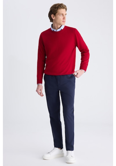 D's Damat Ds Damat Regular Fit Lacivert Armürlü Pamuklu Jogger Pantolon 4hc03s2133242 101 D's Damat Ds Damat Regular Fit Lacivert Armürlü Pamuklu Jogger Pantolon 4hc03s2133242 101