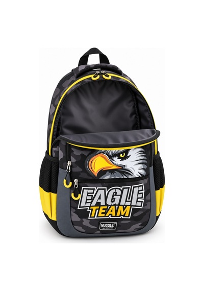 İlkokul Okul Çantası Eagle Team Kartal Takımı Sırt Çantası 42x30x13 Cm Desenli