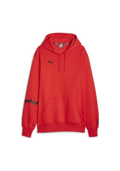 Puma Hoops Team Red Hoodie 67664804 Siyah