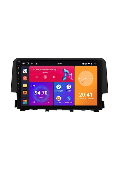 Honda Civic Fc5 Android Multimedya Sistemi 2016-2021 Crv4146xp