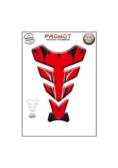 Universal Motosiklet Tank Pad 3d Sticker 0018 Diğer