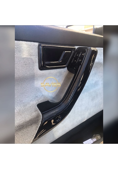 Ford Connect 2002-2006 Konsol Trim Kaplama, Maun Kaplama,28 Parça Full Set Parlak Siyah(piano Black)