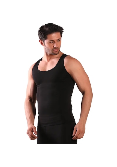 En Enstyle Fashıon Boutıque Termal Sauna Erkek Atlet Siyah