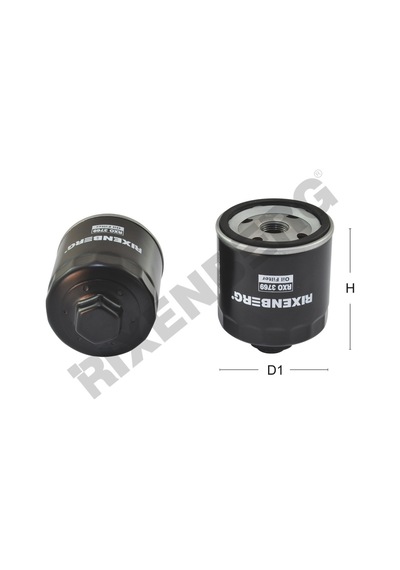 Vw Polo 1.3-1.4-1.6 95-01 Yağ Filtre Rxo3769-030115561e-w71252-oc295