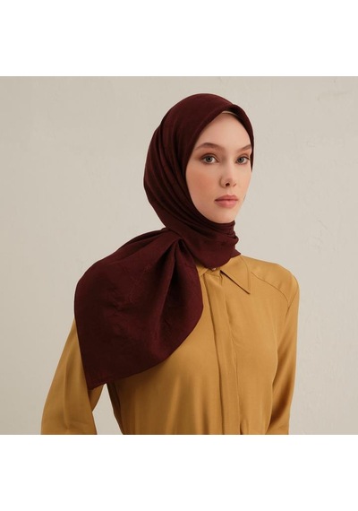 Armine E00oa0444092 32 Armine Lyocell Eşarp 4 Bordo
