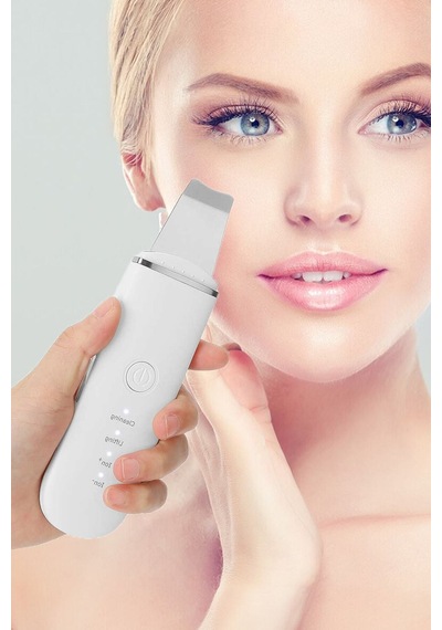 Profesyonel Ultrasonic Scubber Siyah Nokta-akne Gidereci Yüz Spatulası