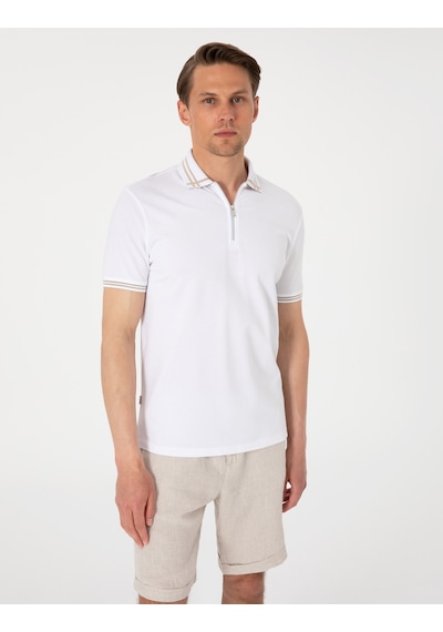 Pierre Cardin Erkek Beyaz Tişört 50302607-vr013 Beyaz