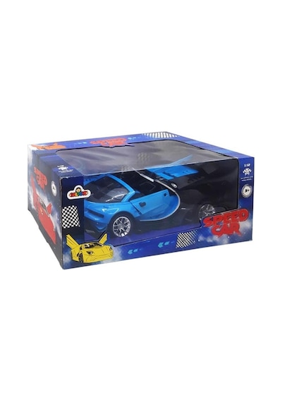 Galtoys 1:12 F/f Şarjlı Kapısı Açılan Mavi Bug. Coupe H338-18-b