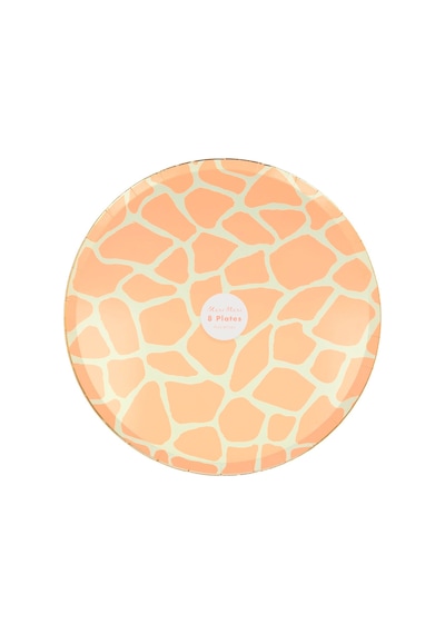 Meri Meri - Safari Plates - Safari Tabak - L - 8'li