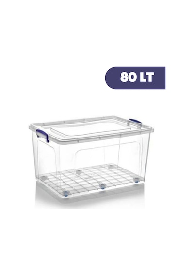 80 Litre Saklama Kutusu Düzenleyici Beyaz