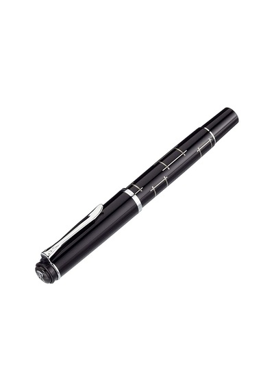 Pelikan M215 Dolma Kalem M Orthogon Gümüş Metal M215-Ogm