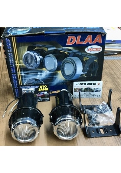Dlaa Lav1012e Sis Lambası 12v Yuvarlak Mercekli Krom Luminatör