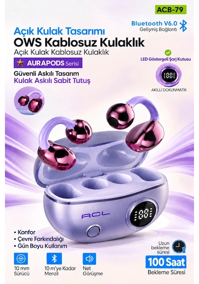 Acl ACB-79 Bluetooth 5.0 Kulak İçi Kulaklık