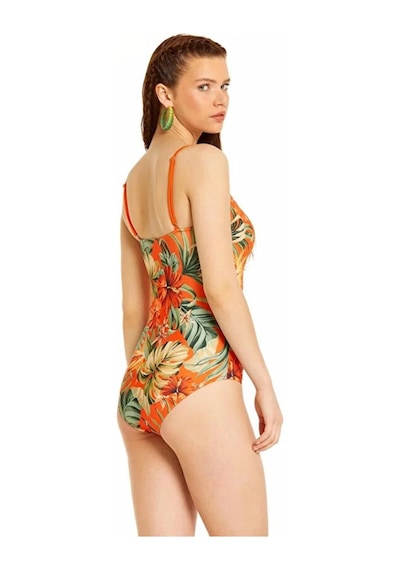 Yeni Sezon Korseli Straplez Mayo Dlx-0100151109 Turuncu
