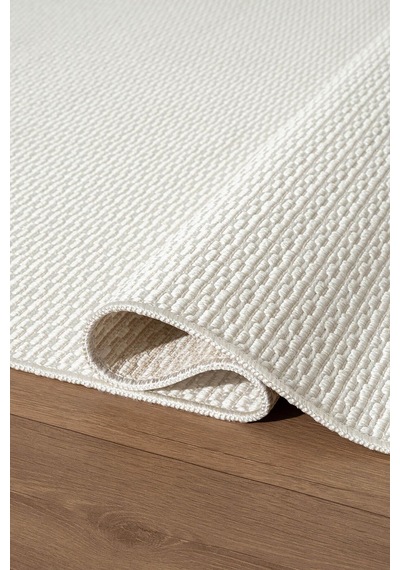 Saten Sisal Ss003w Beyaz Modern Sisal Halı Yumuşak Dokulu Kaymaz Taban Yıkanabilir Dayanıklı Kilim