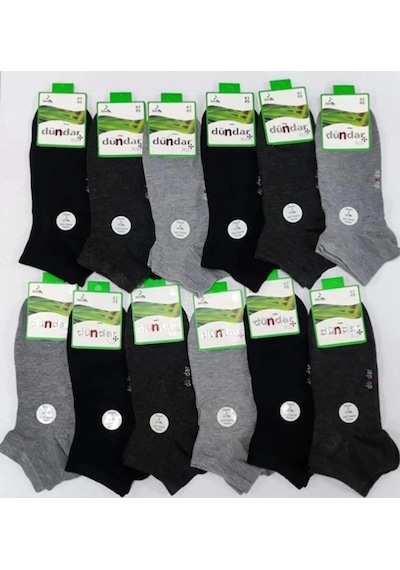 Dündar Çorap Dündar Plus 4605 Erkek Bambu Patik Çorap 6 Adet 001