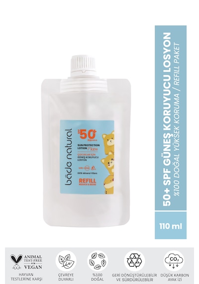 Bade Natural Çocuk Güneş Koruyucu Losyon 50+ Spf 110 Ml